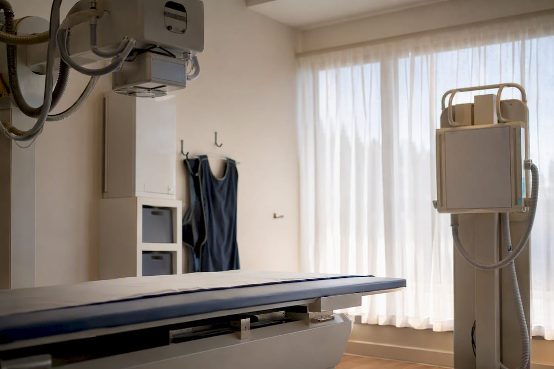 X-ray machine and exam room for pregnancy